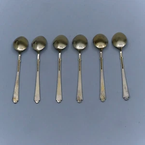 ELA Denmark 925s Sterling Silver Cased Enameled Demitasse Spoons Set(s) No Monos - Picture 1 of 9
