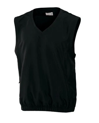 CUTTER & BUCK BLACK CB WindTec Astute SLEEVELESS Vest   SZ:XLT BCO00842 NWT - Image 1 of 2