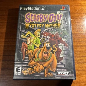 PS2 SCOOBY-DOO MYSTERY MAYHEM - ORIGINAL COVER ART-CASE ONLY - Picture 1 of 4