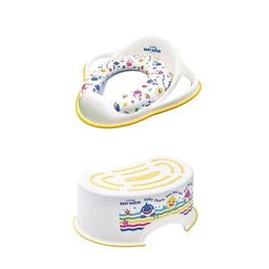 Baby Potty Toilet Training Seat Potty Boys Urinals Cartoon Step Stool Baby Shark - Picture 1 of 9