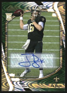 2021 Absolute Signature Rookies Green Waves #137 Ian Book Auto /25