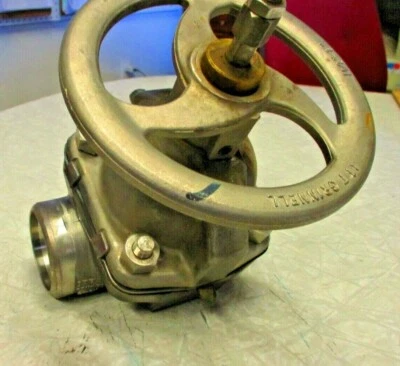 Diaphragm Valve ITT GRINNELL 2" Buttweld Ends | Stainless Body/Bonnet | EPDM Dia - Image 1 of 4