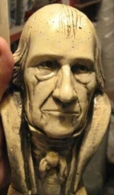 FRIEDRICH HEGEL BUST -- Statue Figure Sculpture Georg Wilhelm Philosophy !!!