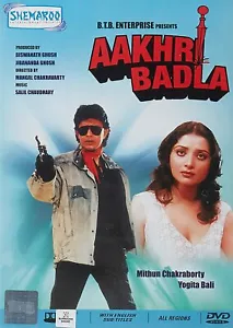 Aakhri Badla - DVD - Mithun Chakraborty - Yogita Bali - Prem Chopra - BRAND NEW - Picture 1 of 2