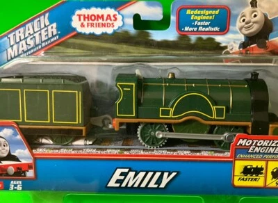 Thomas & Friends Emily 2014 TrackMaster Motorized Train Engine NEW Sealed Faster - Image 1 of 3