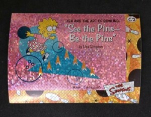 2000 Artbox  The Simpsons Sticker  Prism Chase Card C2 Lisa