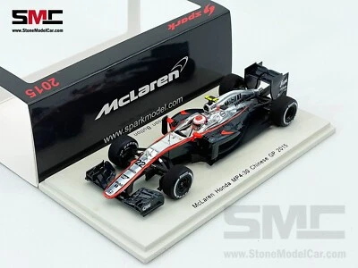 McLaren Honda F1 MP4-30 #22 Jenson Button Chinese GP 2015 1:43 Spark S4614 - Image 1 of 4