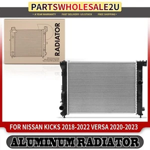 Aluminum Radiator for Nissan Kicks 2018 2019 2020-2022 Versa 2020-2023 1.6L - Picture 1 of 8