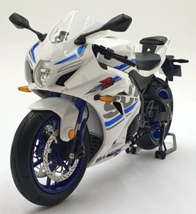 LCD Models 1/12 Scale 02136 - Suzuki GSX-R R1000 Motorbike - White/Blue - Picture 1 of 5