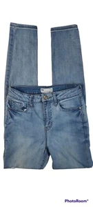 Girls Skinny Stretch Jeans Size 12 Youth Distressed Designer RSQ Label - Picture 1 of 7