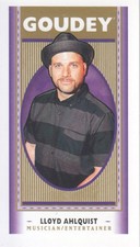 2019 Upper Deck Goodwin Champions Goudey Mini #G33 Lloyd Ahlquist