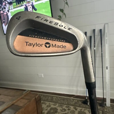 Taylormade Firesole iron Titanium Burner Single 4 Iron RH 39” S-90 Graphite - Image 1 of 4