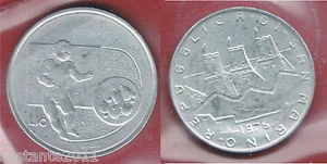 S72 SAN MARINO 10 LIRE 1976 DA SERIE DIVISIONALE KM 54, FDC / UNC - Imagen 1 de 1