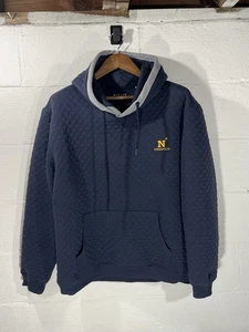 US Navy Quilted Hoodie Sweatshirt Mens XL Blue Golf - Picture 1 of 3