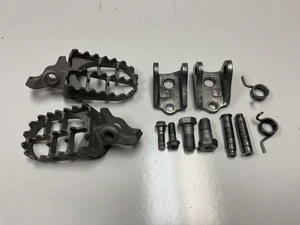 2006 HONDA CR250R - IMS SUPER STOCK - RIGHT LEFT FOOT REST PEGS PEDALS FOOTRESTS - Picture 1 of 8