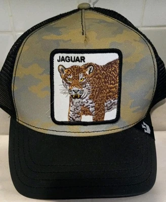 Gooring Bros The Pride Boss Jaguar Lmtd edition silver Camouflage/blk Snapback - Image 1 of 4