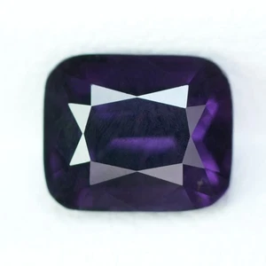 2.04Ct Fair Perfect Cushion 6.2 x 5 MM 100% Natural Purple Blue Myanmar Spinel - Picture 1 of 8