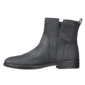 ECCO Touch 15 Wildleder Stiefeletten Chelsea Boots | Damen 39 (8/8,5 US), schwarz NEU - Bild 1 von 6