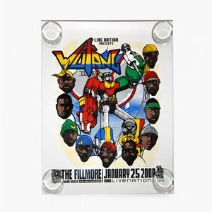 2008 Chuck Loose - Voltron Wu-Tang Clan @ The Fillmore Screen Print 18" X 23" - Picture 1 of 1