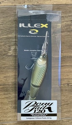 Illex Pony Tail 120 GOLD CARP Wobbler Fishing Lure - Bild 1 von 2