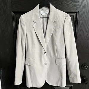 Blazer Gabriela Hearst Angela Pana Talla 40 Gris Claro  - Imagen 1 de 8