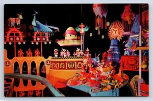 Vintage Disneyland Small World Lateinamerika Fiesta Anahaim CA Disney V15 - Bild 1 von 2
