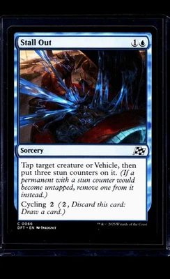 2025 MTG Magic The Gathering DFT Aetherdrift #66 Stall Out - Image 1 of 2