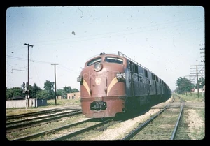 Original Slide PRR #5872 EMD E7A Pennsy 1950’s RBK Action - Picture 1 of 4