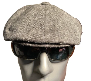 Borsalino Wool Newsboy Cap Hat See Defect Discounted Size 58 Medium or US 7- 1/4 - Picture 1 of 6