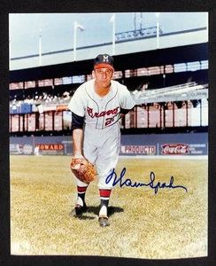 Warren Spahn - Signed 8x10 Photograph JSA COA/LOA - Braves #21 HOF - Picture 1 of 2