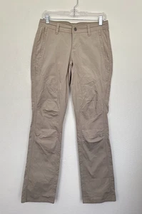 Kuhl Legendary Roll Tab Pant Khaki Beige Wandern Outdoor Damen 4 Regular NEU - Bild 1 von 13