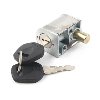 for Honda CB VF CTR VT XL C100 CS90 S65 Front Steering Handle Bar Lock w/ 2 Key - Image 1 of 4