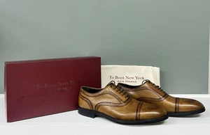 To Boot New York Phelps Puntera Oxford Corteza Tabaco Hormiga Cuero 11.5D LEER - Imagen 1 de 13