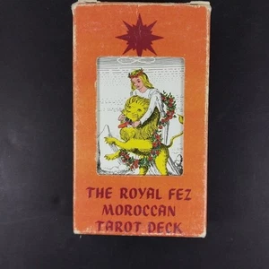 Very Rare The Royal Fez Moroccan Tarot Deck, Vintage 1975 - Imagen 1 de 9