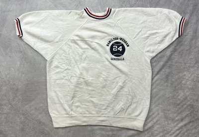 Sudadera De Colección Años 50 60 Hamilton Wenham Generals Champion Manga Corta Talla L Foto 1 de 4