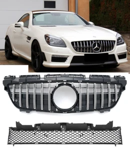 ✅ GRILL Kühlergrill MERCEDES SLK R172 W172 PANAMERICANA AMG GT OPTIK NEU - Picture 1 of 4