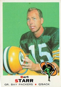 Bart Star Topps 1969 Football Card #215