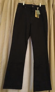 LL bean jeans Classic Fit Straight Leg 12 Reg NWT Black - Picture 1 of 8