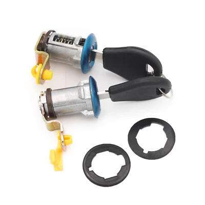 Nuevo juego de cerradura de puerta con llave izquierda derecha apta para camioneta Nissan Pathfinder 1984-1998 Foto 1 de 4