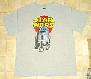 Star Wars R2-D2 Mens XL T - Shirt (VGC) Distressed Look - Picture 1 of 4
