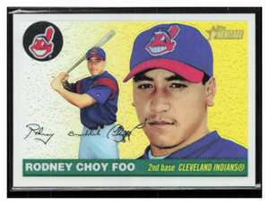 2004 Topps Heritage Chrome Refractor #THC61 Rodney Choy Foo /555