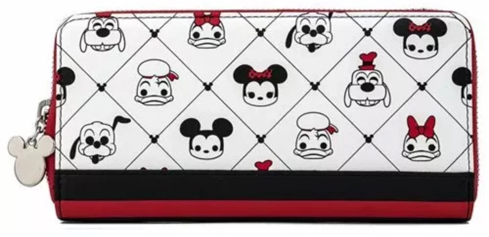 Loungefly Disney Sensational 6 Zip Around Wallet in Stock