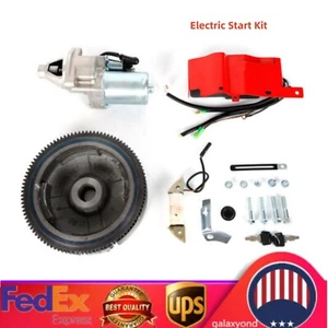 Kit Avviamento Elettrico Volano Motorino Avviamento Adatto Motore e Generatore Honda GX390 - Foto 1 di 23