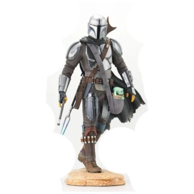 Diamond Star Wars Premier Mandalorian Grogu Seventh Scale Statue  NEW IN STOCK - Image 1 of 2