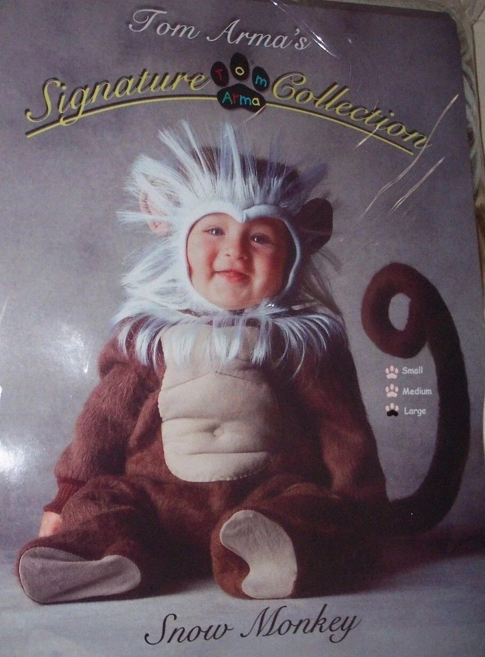 TOM ARMA SIGNATURE Halloween cálido completo DISFRAZ MONO DE NIEVE 18-24 MESES Foto 1 de 4