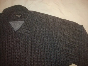 Men's Paul Smith London Long Sleeve Button Up Cotton Shirt Print 17 / 42 - Picture 1 of 8