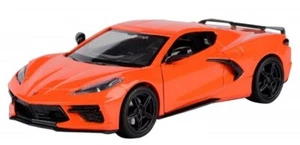 CHEVROLET Corvette C8 - 2020 - arancione - MotorMax 1:24 - Foto 1 di 6