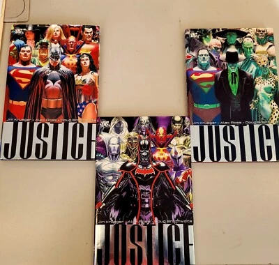 Paquete Justice #1, #2 y #3 (DC Comics 2006 julio 2008) Foto 1 de 4