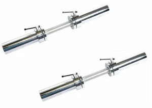 2 x CAP Barbell Solid 20-Inch Olympic Dumbbell Handle Set of Two, Brand New - Picture 1 of 1