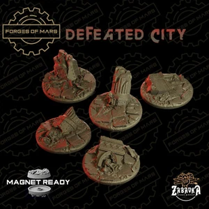 Bases - Defeated City - Round 40mm (x5) - Imagen 1 de 1